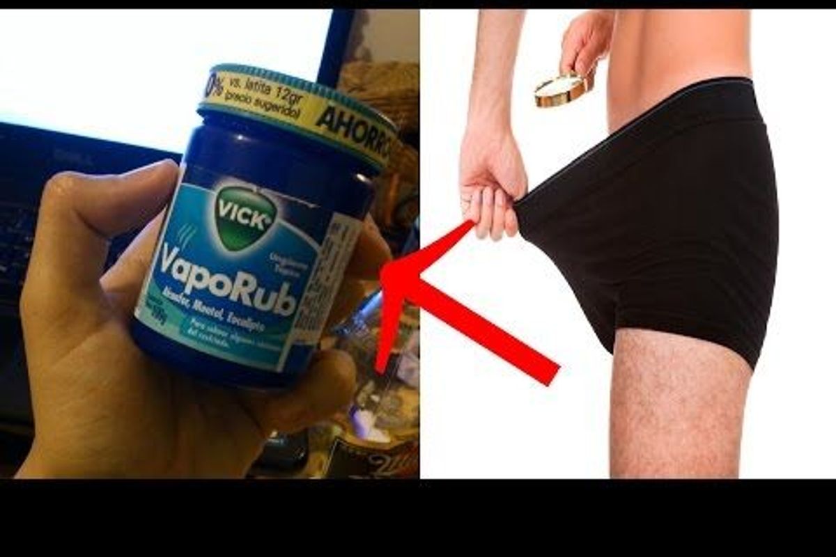 Sabías que el Vicks Vaporub sirve para el pene y el ano | ITG Salud