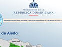 COE declara alerta verde en nueve provincias y el Distrito Nacional por onda tropical y vaguada