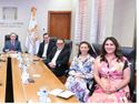 Valdez Albizu recibió visita de una delegación ejecutiva del Citibank