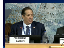 Víctor Atallah asume presidencia de Asamblea Mundial de la Salud