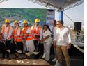 Raquel Peña entrega obras e inicia proyecto de agua en La Romana