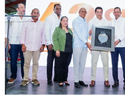 David Collado es homenajeado en aniversario institucional