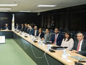 Valdez Albizu analiza con misión FMI desempeño economía dominicana