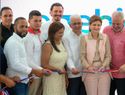 Raquel Peña y senador De los Santos entregan obras en Sánchez Ramírez