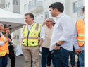 Ito Bisonó supervisa reparación de viviendas en La Ceibita