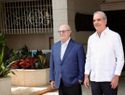 Abinader destaca unidad nacional ante crisis haitiana tras reunirse con Hipólito