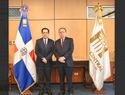 Valdez Albizu recibió la visita embajador Tony Raful y estudiantes meritorios de origen dominicano en España