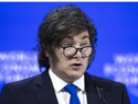 Milei dice en Davos que América será el faro del mundo