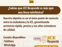 JCE fortalece servicios en "Centro de Contacto Institucional JCE Responde"
