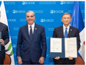 RD firma memorando de entendimiento con la OCDE