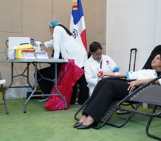 Voluntariado Bancentraliano y la Cruz Roja Dominicana realizan su sexta jornada de donación de sangre