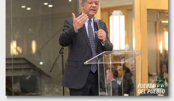 Leonel Fernández anunció en Madrid la creación de un Ministerio  de los Dominicanos  en el Exterior 