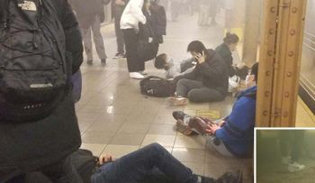 Tiroteo en el metro de Nueva York deja al menos 20 personas heridas