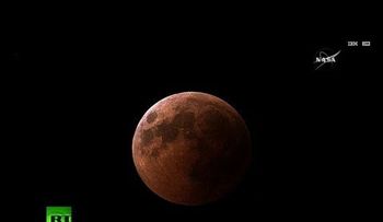 Video No 3 del eclipse lunar más largo del siglo XXI