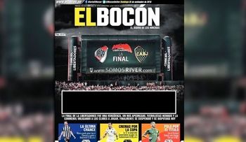 "Pelotudos": la contundente portada de un periódico peruano sobre la final suspendida entre Boca y River
