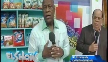 Declaraciones de Jhonny Ventura en el Show del Mediodía