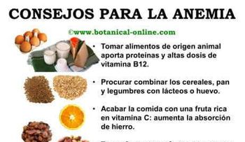 Qué comer en casos de anemia