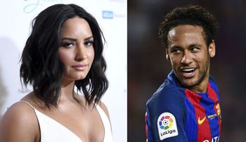 El gesto de Neymar a Demi Lovato tras romper con su novia