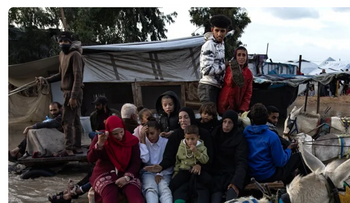 Al menos 10 muertos en Gaza por el temporal