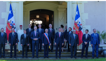 Luis Abinader participa en investidura de José Antonio Kast