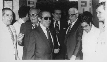 Bosch y el Padre Sicard en el Partido Blanco 