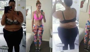 Un mujer que perdió 90 kilos en 11 meses revela su secreto 