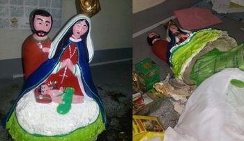Ocupan estatuillas de virgen rellenas de droga en el Aila  