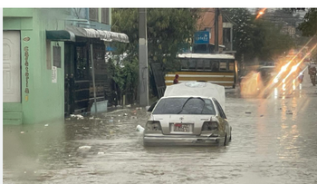 Lluvias intensas provocan caos en República Dominicana