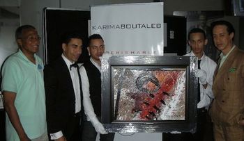 Artísta dominicano realiza exitosa subasta de obras