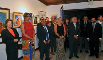 Embajada RD inaugura exposición de pintura