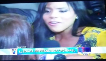 Llega ganadora Nuestra Belleza Latina, Francisca Lachapel