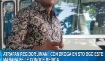 Pascual Aristy Rojas es regidor PRM detenido con más de 100 libras de marihuana