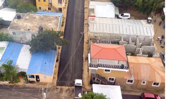 Avanza reconstrucción de calles en Los Solares, Santiago