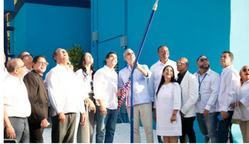 Luis Abinader inaugura acueducto de Monción
