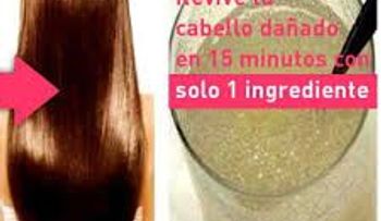 Mascarilla para revivir tu cabello dañado en 15 minutos, con un solo ingrediente