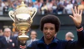 Arthur Ashe, el legendario Jugador de Wimbledon, se estaba muriendo de SIDA:¡Ten fe en ti mismo! Vive humildemente...y ama con el corazón...!