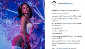 Rihanna calienta las redes con fotografías 