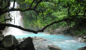 El río de color azúl: Una maravilla de la naturaleza 