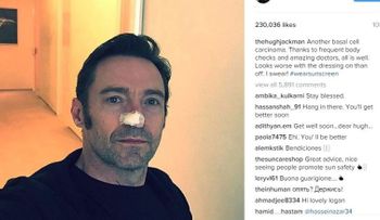 Hugh Jackman revela que se sometió a otro tratamiento contra el cáncer de piel