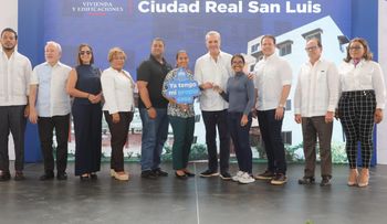 Abinader amplía a 760 familias beneficiadas en Ciudad Real San Luis