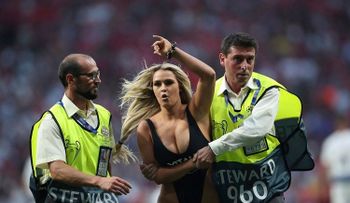 Se llama Kinsey Wolanski la perlita de mujer que invadió el campo de juego en la final de la Champions League