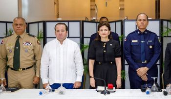 Raquel Peña evalúa avances del Plan de Seguridad Ciudadana