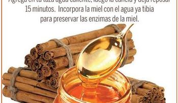 Rebaja 4 kilos en una semana con miel, limón y canela: Esto es algo increíble