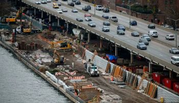 Nueva York está construyendo un muro para protegerse de las inundaciones
