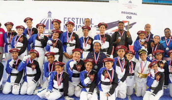 Puerto Plata gana Festival Nacional de Marcha Escolar 2025