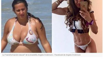 Rebajó 35 kilos, su marido le pidió el divorcio y es furor en Instagram