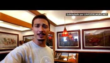 No esperaba encontrarse un baño así, y tuvo que grabarlo (Video)