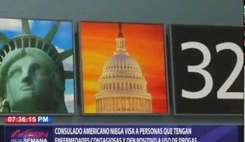 Embajada Americana niega visas a personas que tengan enfermedades contagiosas