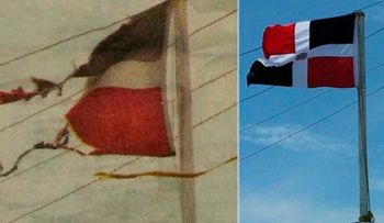 Nueva bandera en residencial de Las Américas