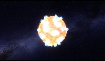 Por 1ra. vez la espectacular explosión de una estrella (VIDEO)